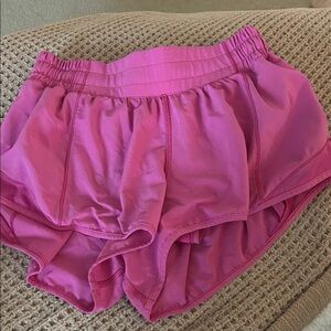 Lululemon Hotty Hot Pink Shorts
